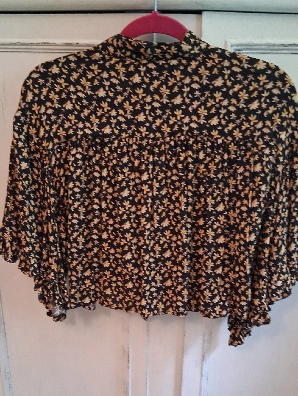 Free People front floral puff